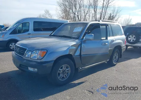 2001 Lexus Lx 470 from USA, damaged, VIN JTJHT00W113504679